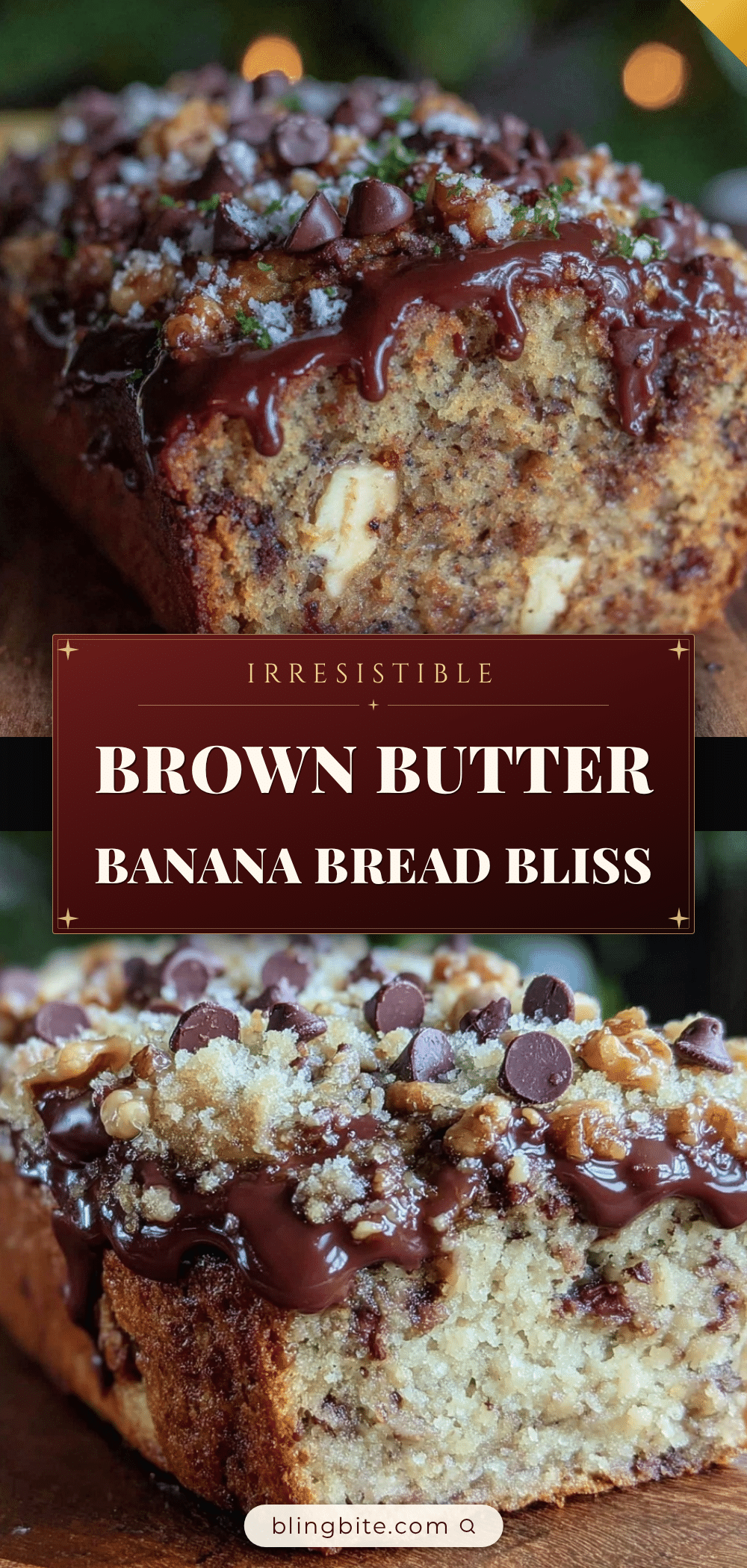 brown butter banana bread recipe