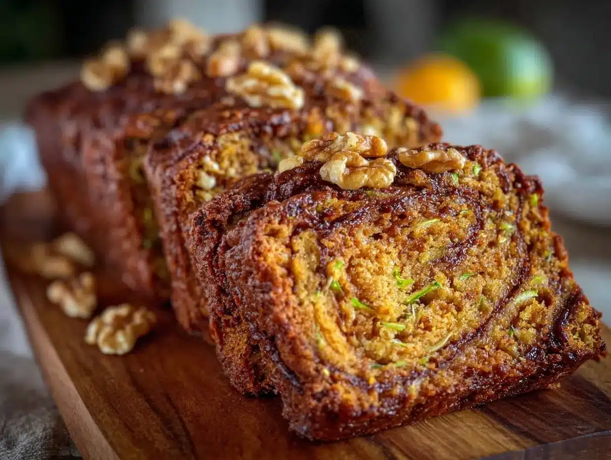 brown butter zucchini bread preparation steps