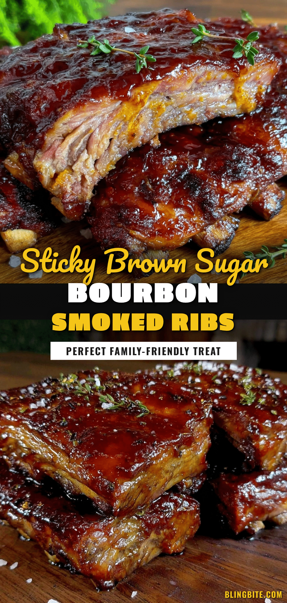 brown sugar bourbon smoked ribs recipe