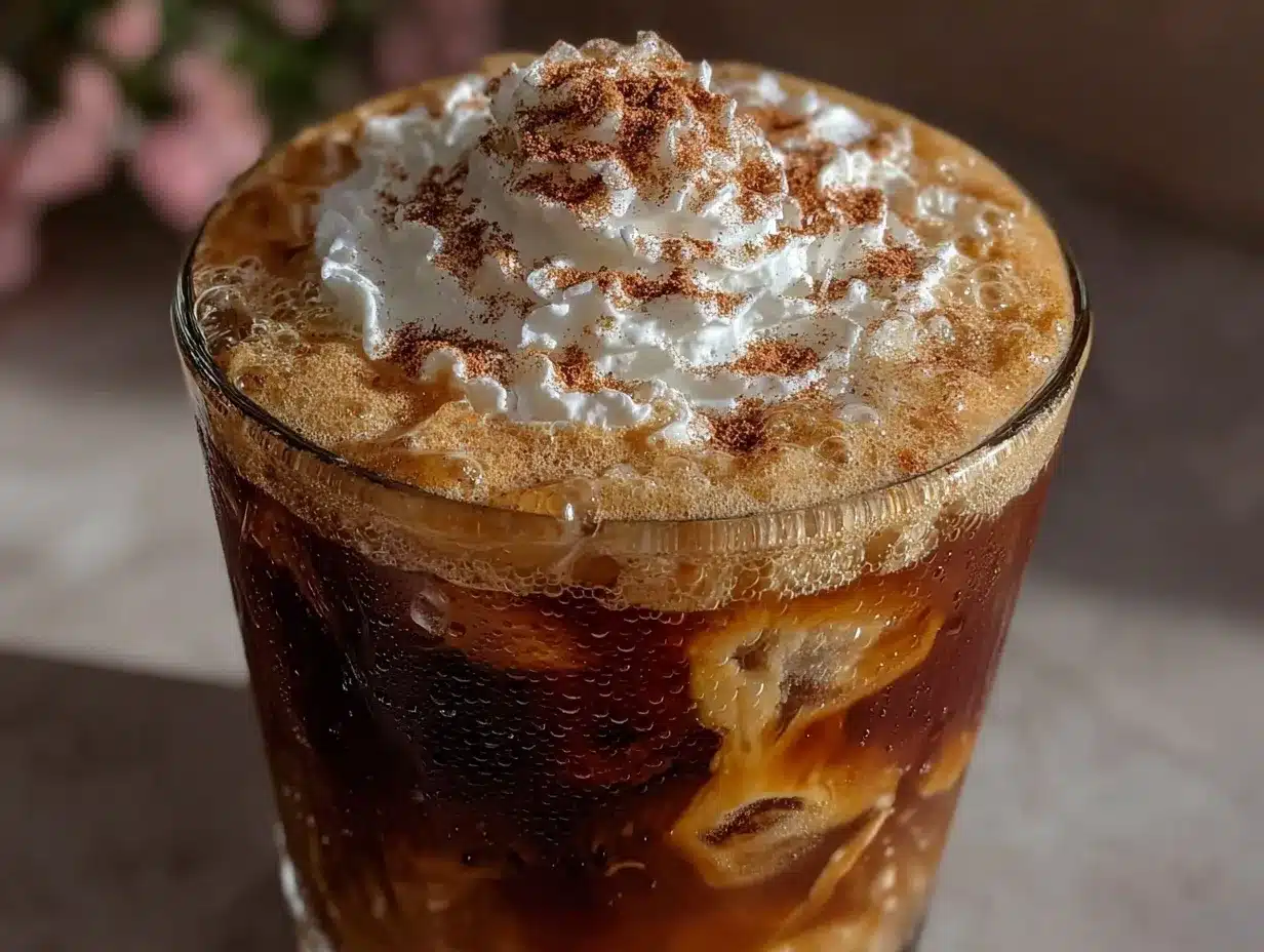 brown sugar cinnamon cold brew latte preparation steps