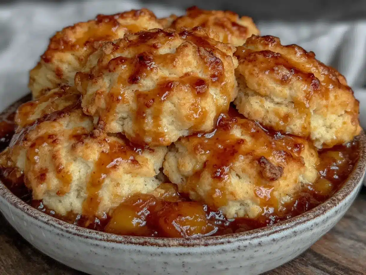 brown sugar peach cobbler preparation steps