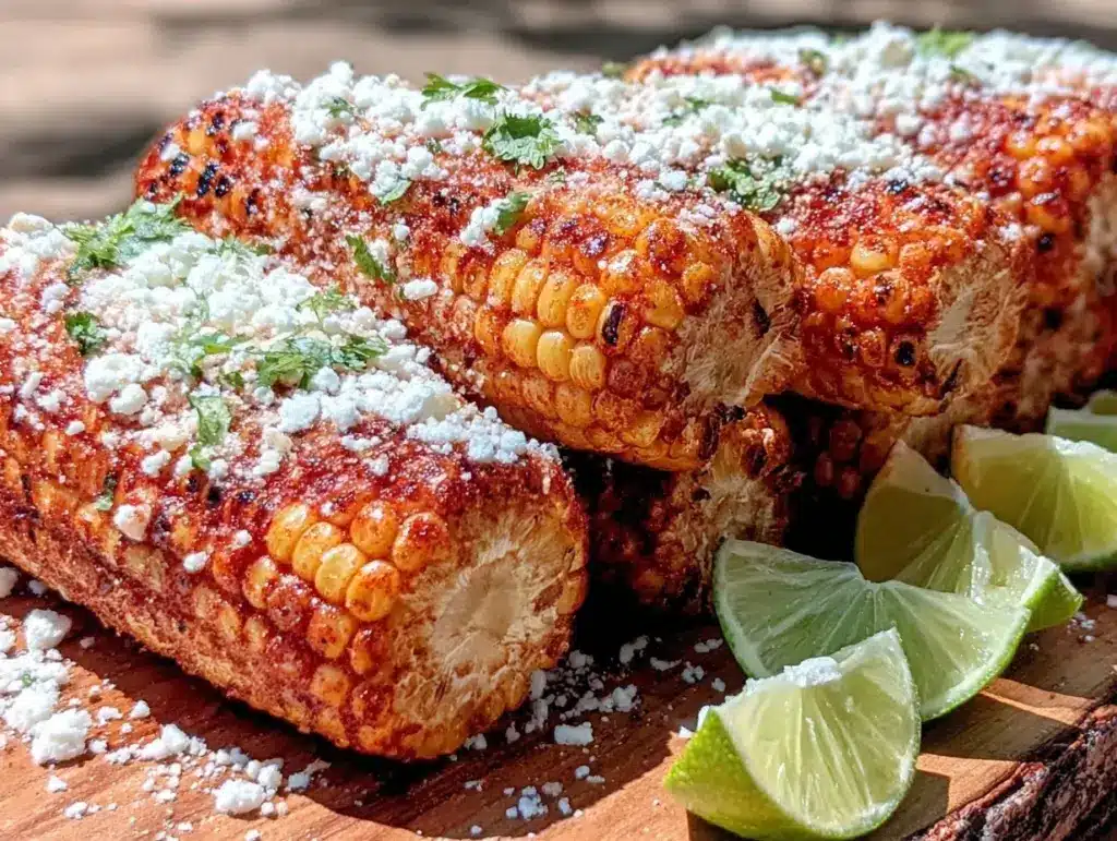 chipotle lime grilled corn - featured image