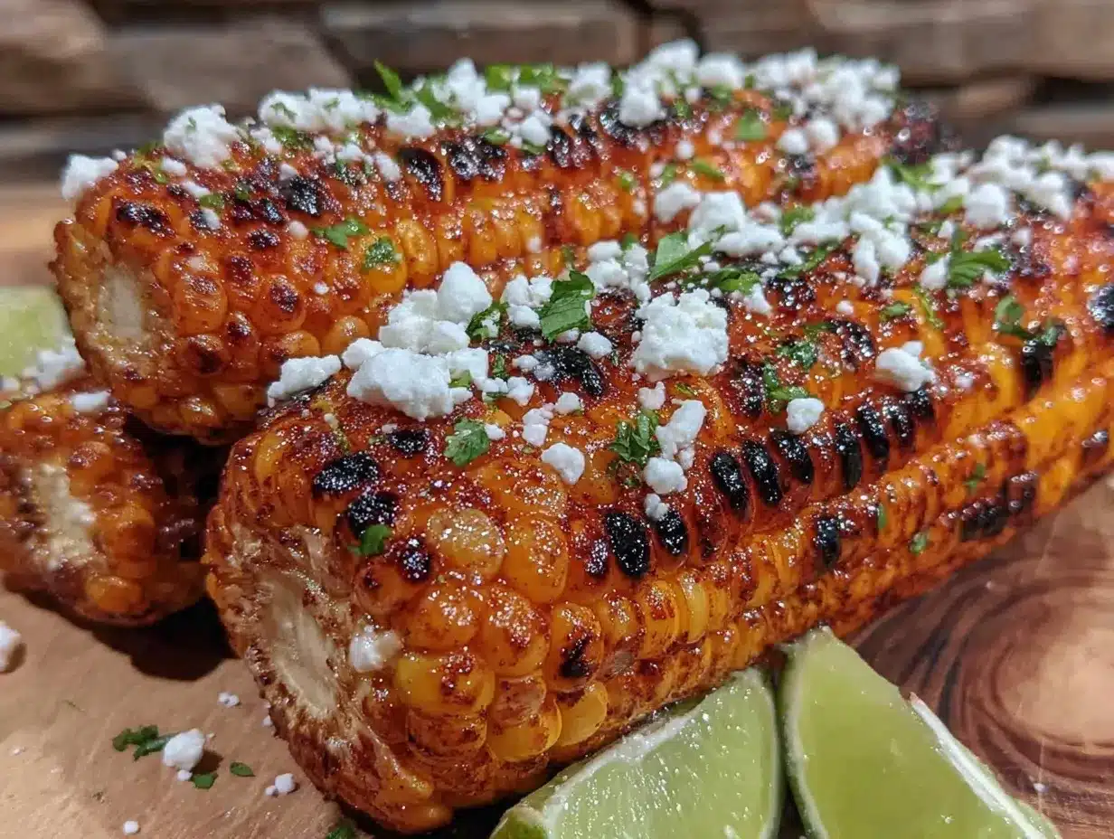 chipotle lime grilled corn preparation steps