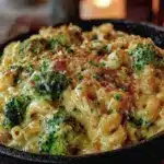 cozy thermos hot mac and cheese with broccoli - featured image