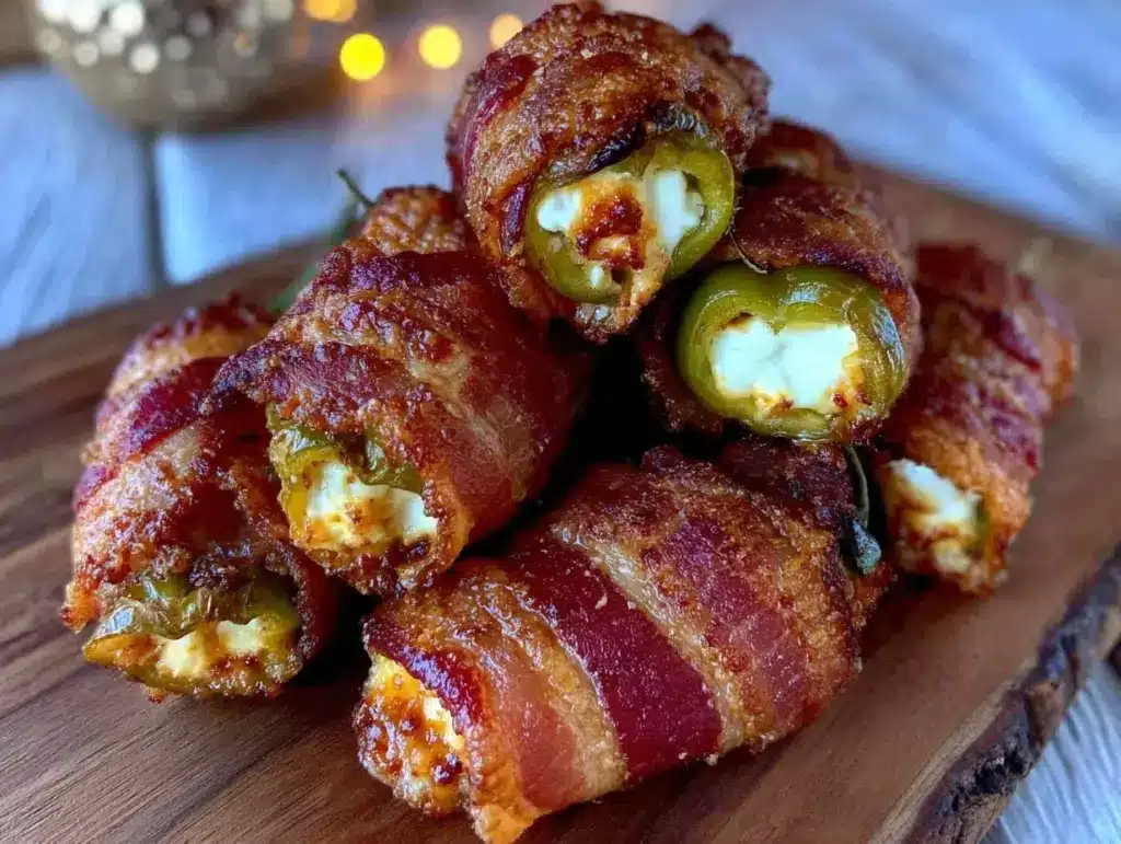 cream cheese stuffed banana peppers - featured image