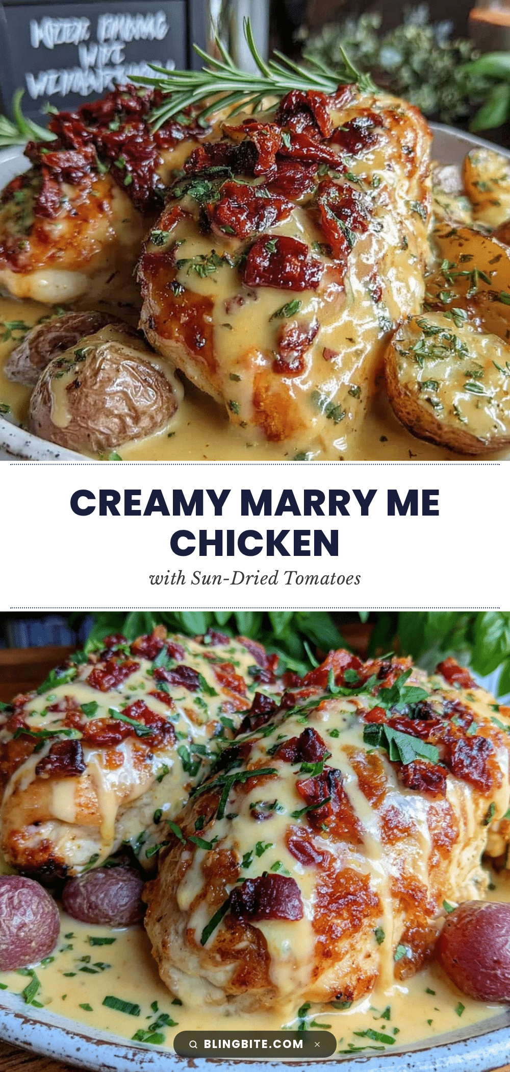 creamy marry me chicken recipe