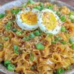 creamy miso butter noodles - featured image