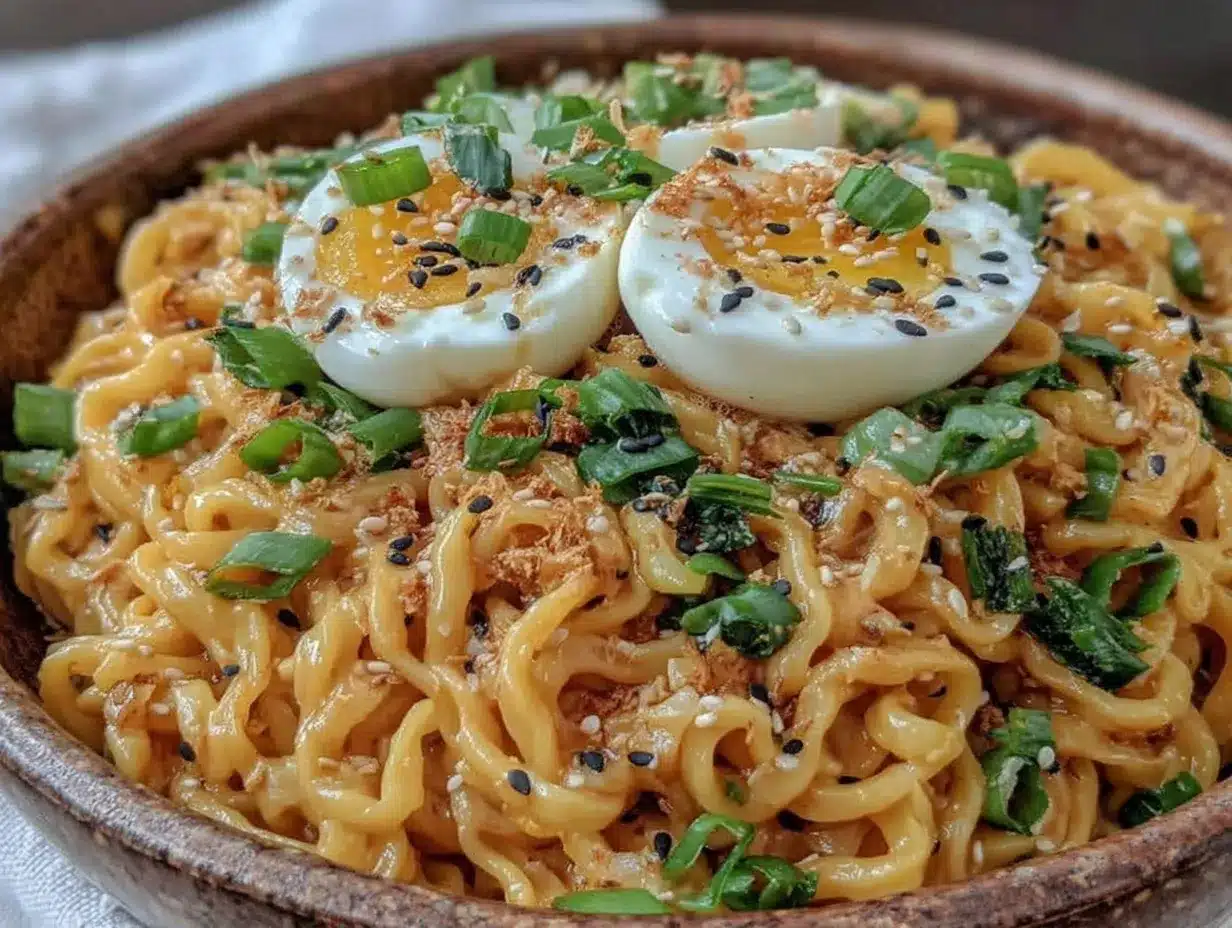 creamy miso butter noodles preparation steps