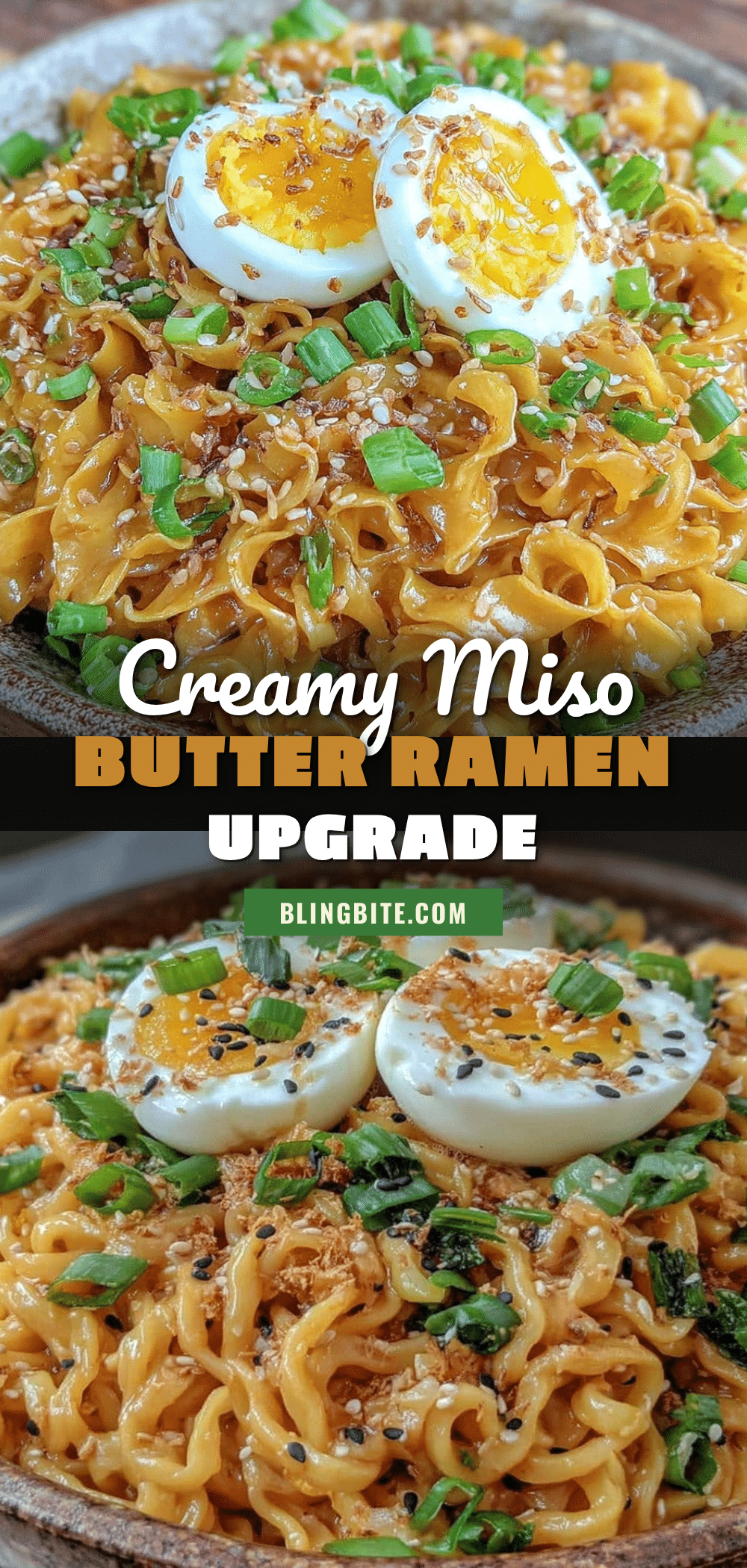 creamy miso butter noodles recipe