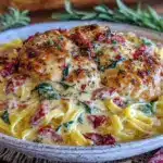 creamy one-pot Tuscan chicken pasta - featured image