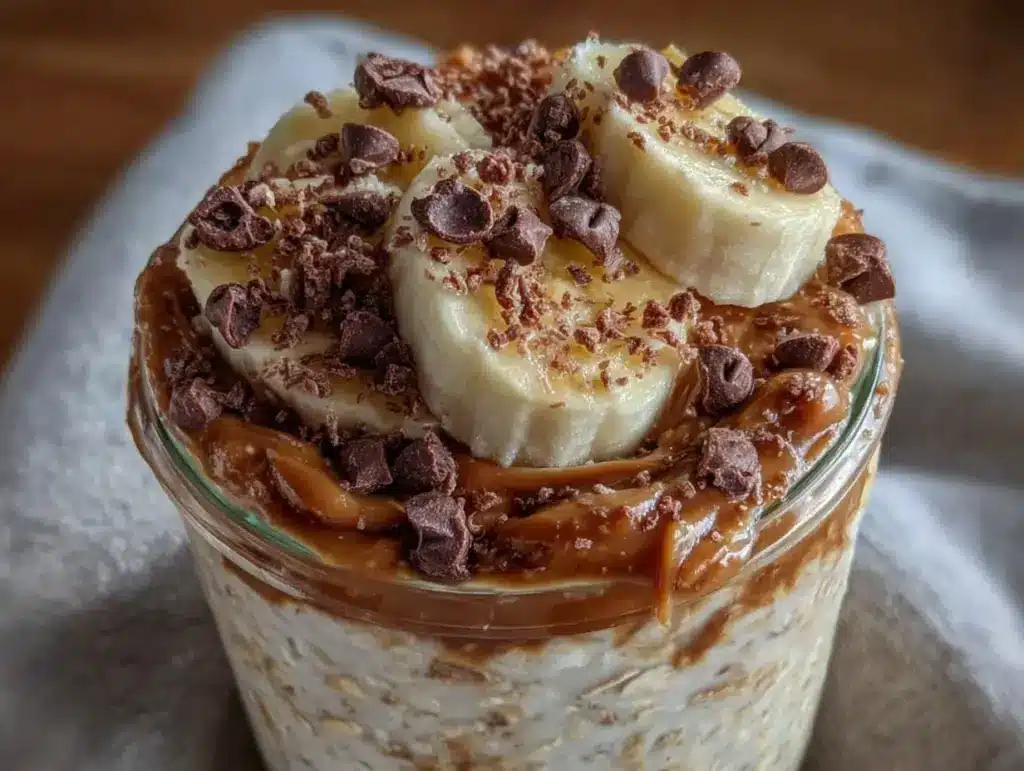creamy overnight oats - featured image