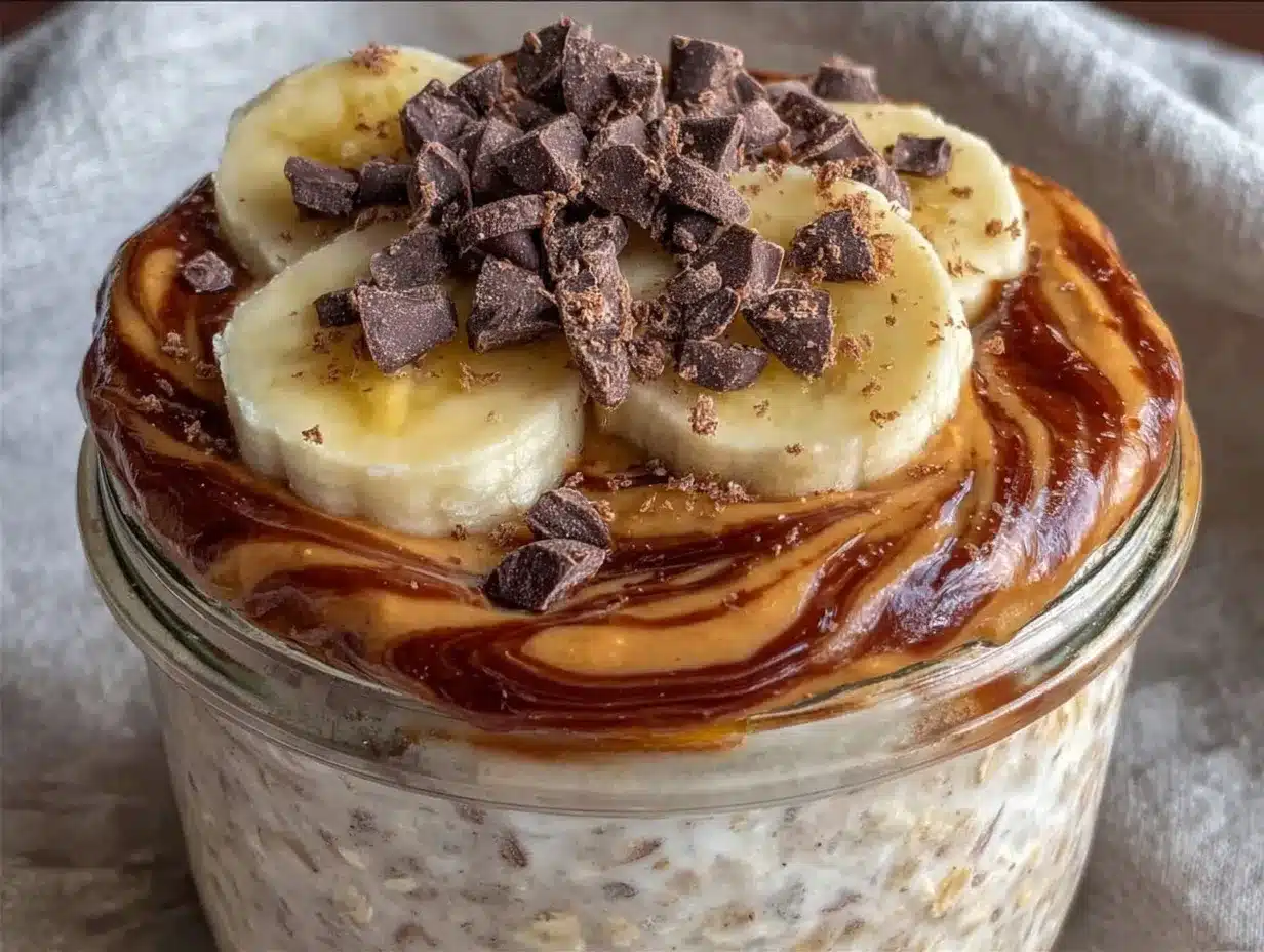 creamy overnight oats preparation steps