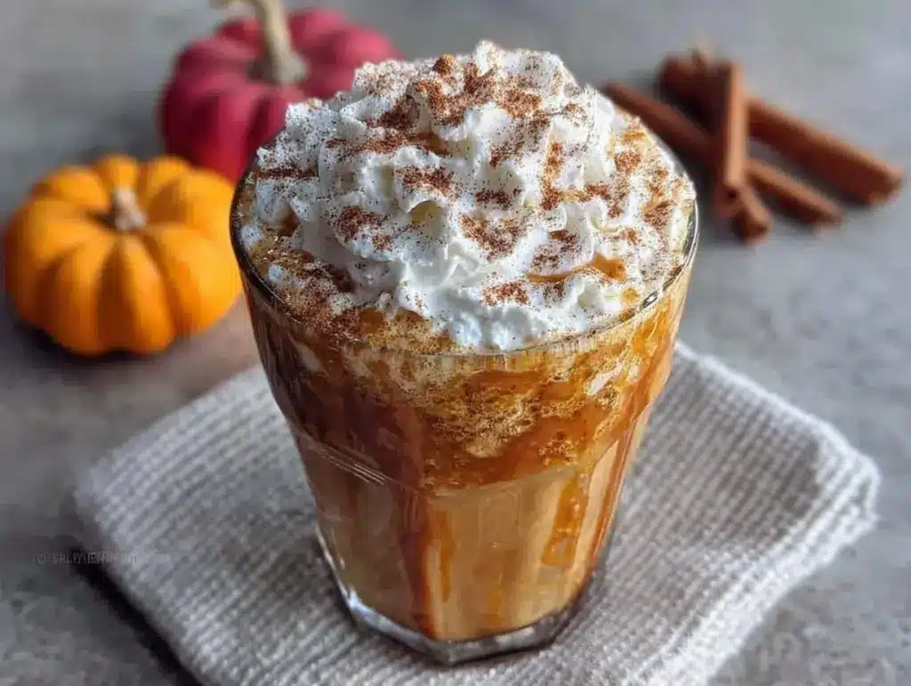 creamy pumpkin chai latte - featured image