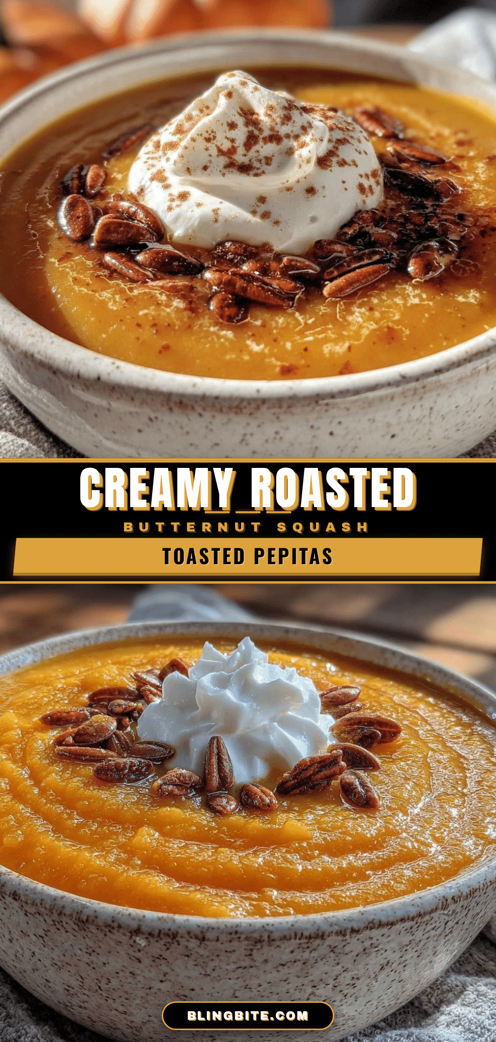 creamy roasted butternut squash soup recipe