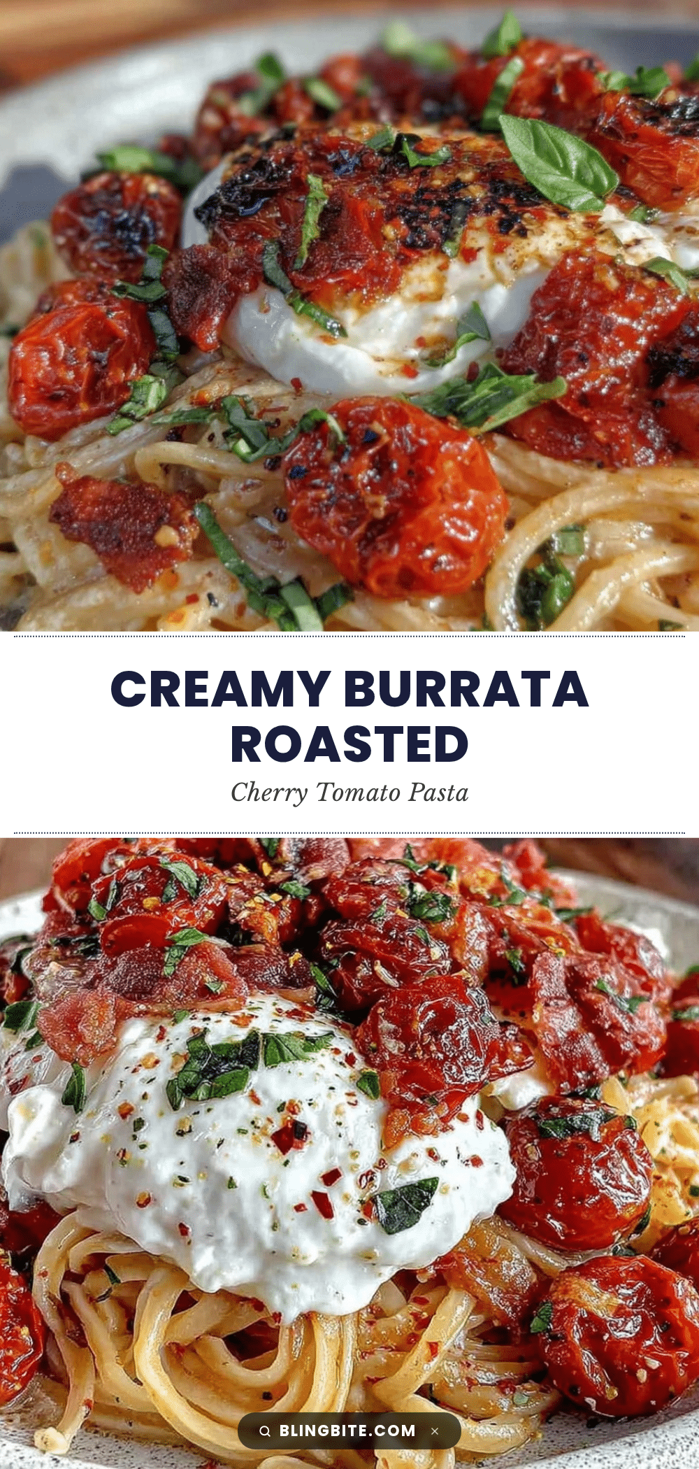 creamy roasted cherry tomato pasta recipe