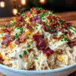 creamy slow cooker crack chicken - featured image