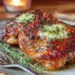 crispy air fryer chicken thighs - featured image