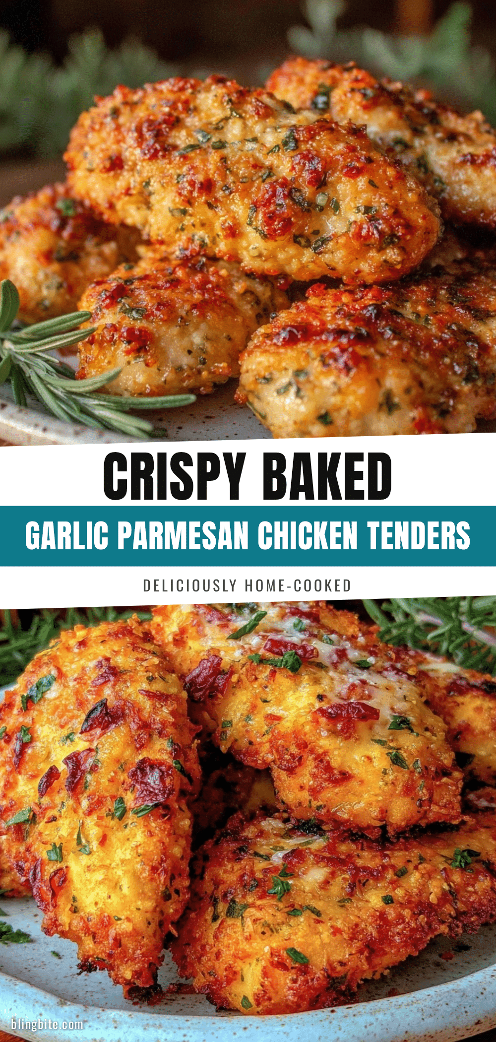 crispy garlic parmesan chicken tenders recipe