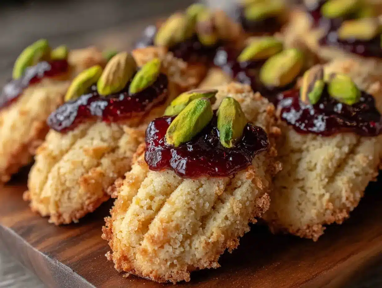 crispy witch finger shortbread cookies preparation steps