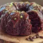 dark chocolate zucchini bundt cake - featured image