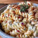 dill pickle pasta salad - featured image