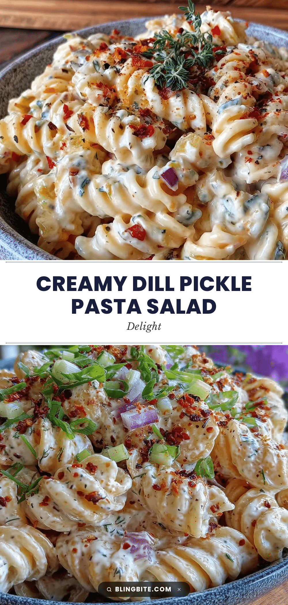 dill pickle pasta salad recipe