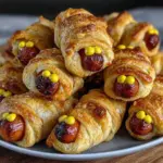 Easy Crispy Mummy Hot Dogs - featured image