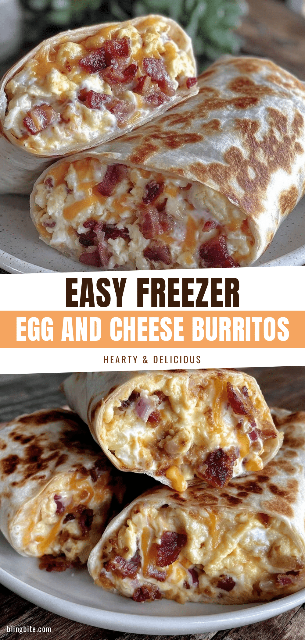 easy freezer-ready egg and cheese breakfast burritos recipe