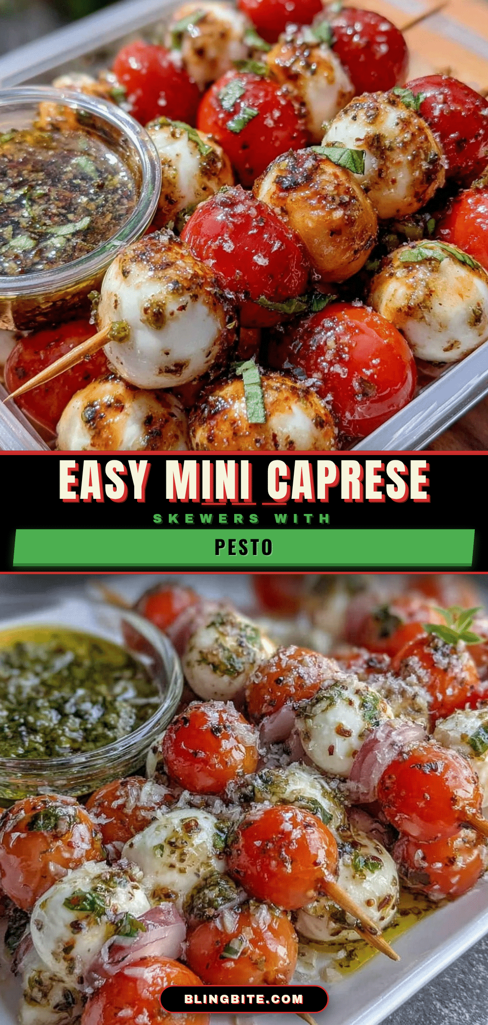 easy mini caprese skewers recipe