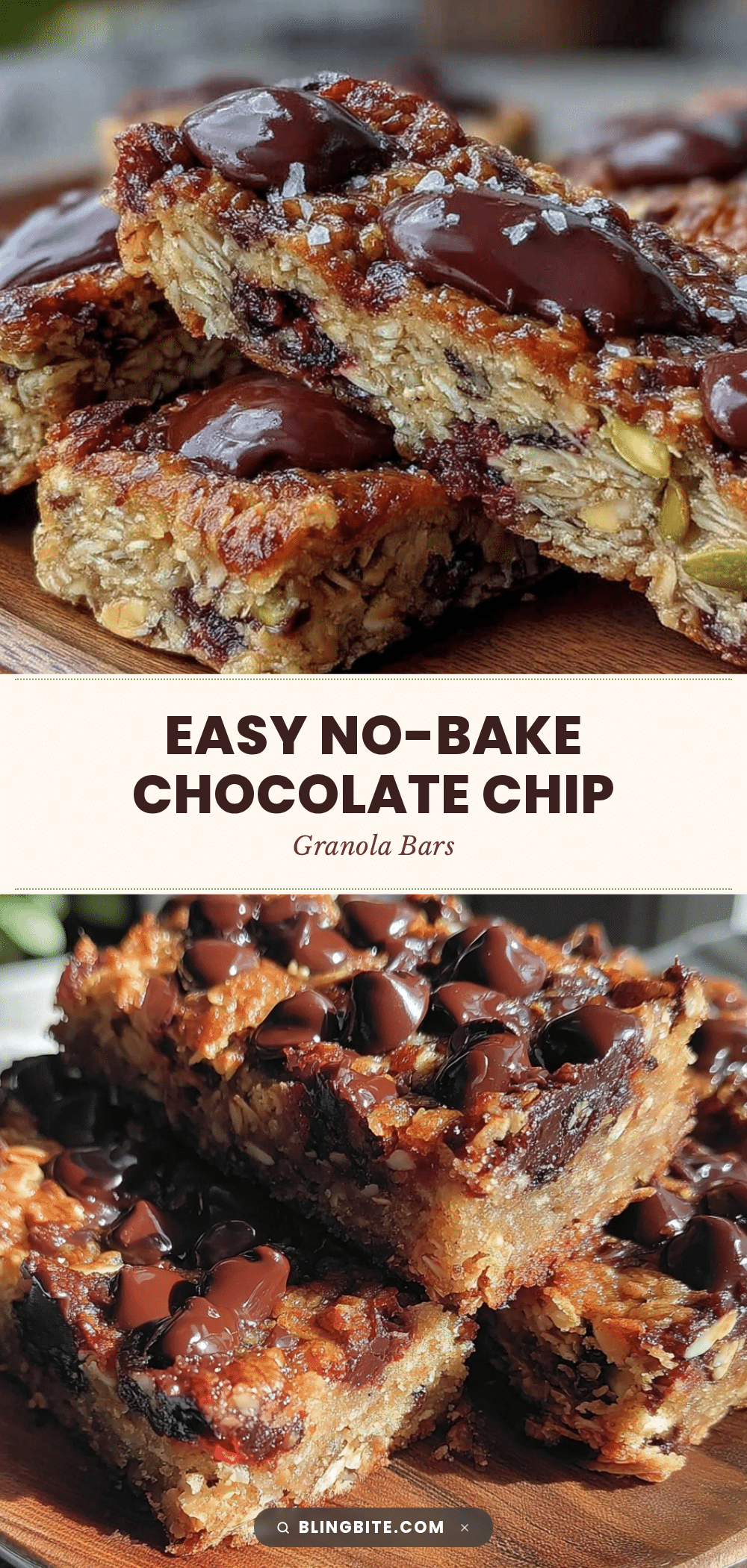 easy no-bake homemade granola bars recipe