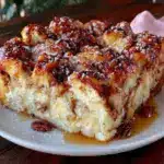 Easy Overnight Cinnamon Roll French Toast Casserole - featured image