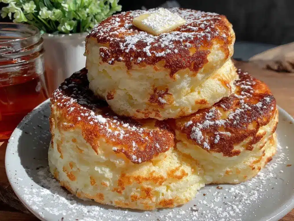 fluffy Japanese soufflé pancakes - featured image