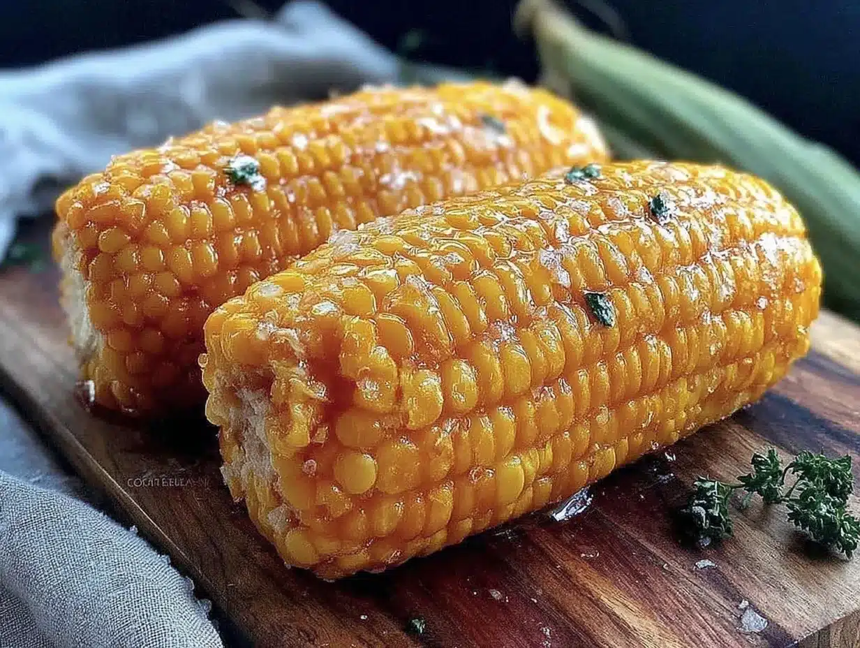 freezer corn on the cob preparation steps