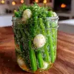 fresh garden dilly beans - featured image