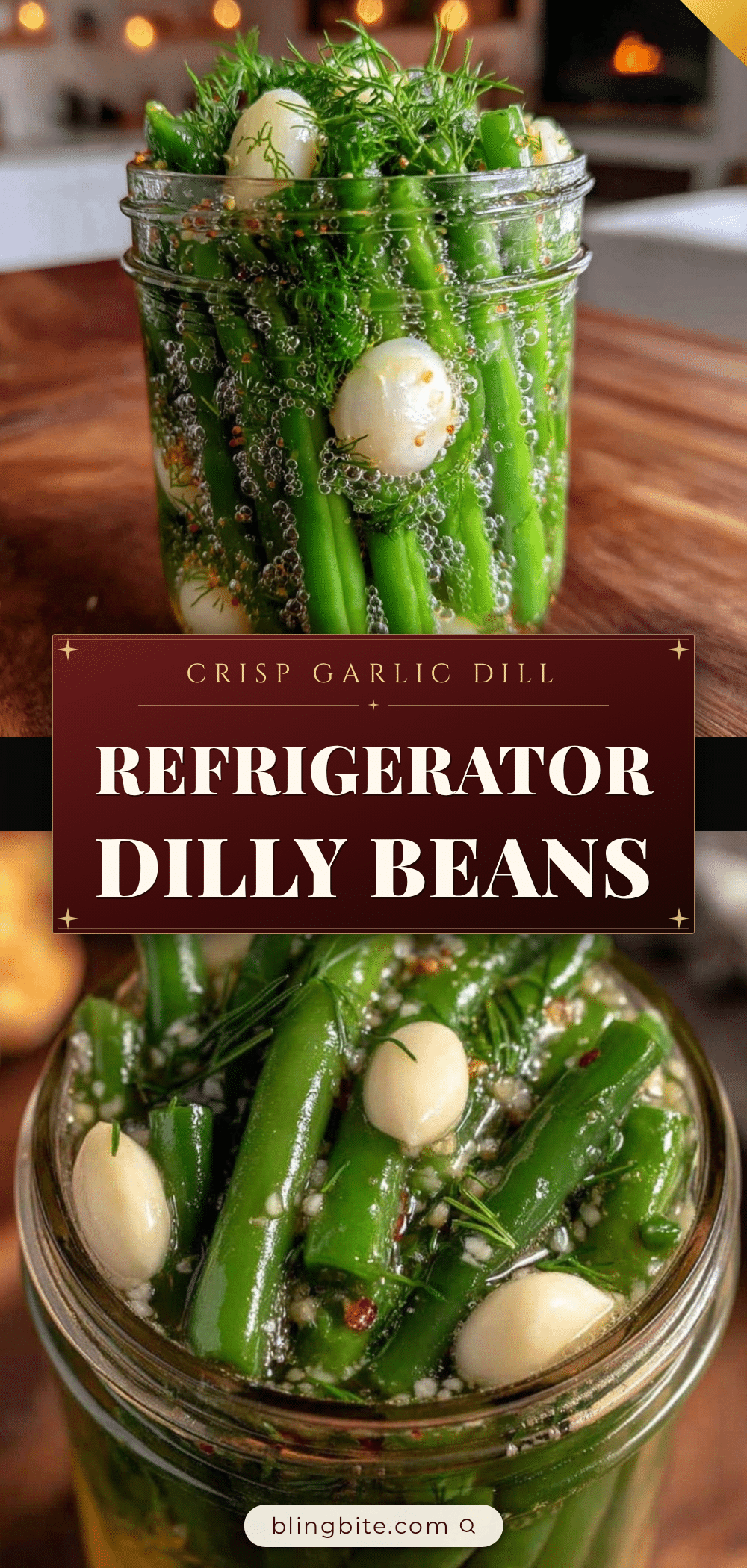 fresh garden dilly beans recipe