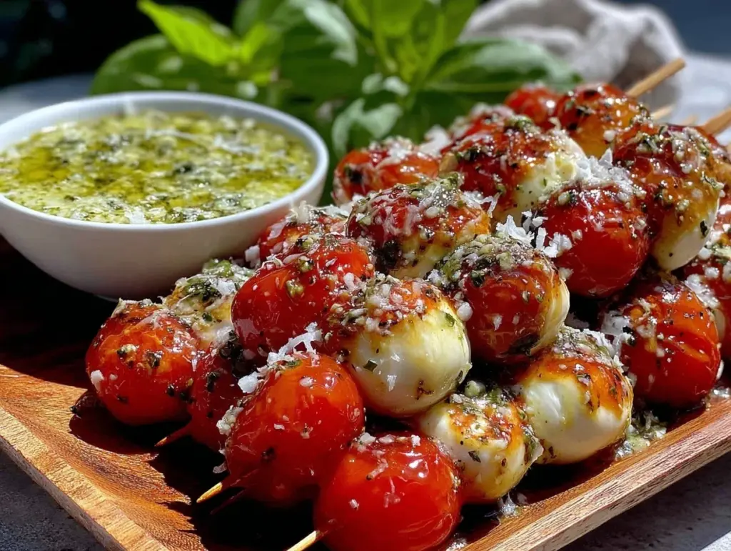 Fresh Mini Caprese Skewers - featured image