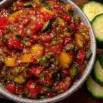 fresh zucchini relish recipe - featured image