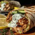 Greek Chicken Wrap - featured image