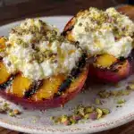 grilled peaches recipe - featured image