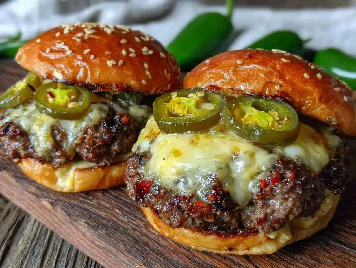 hatch green chili smashburgers preparation steps