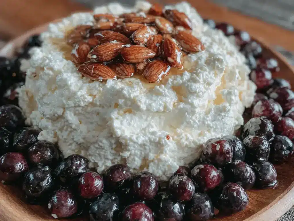 Healthy Cottage Cheese Protein Snack Plate - featured image