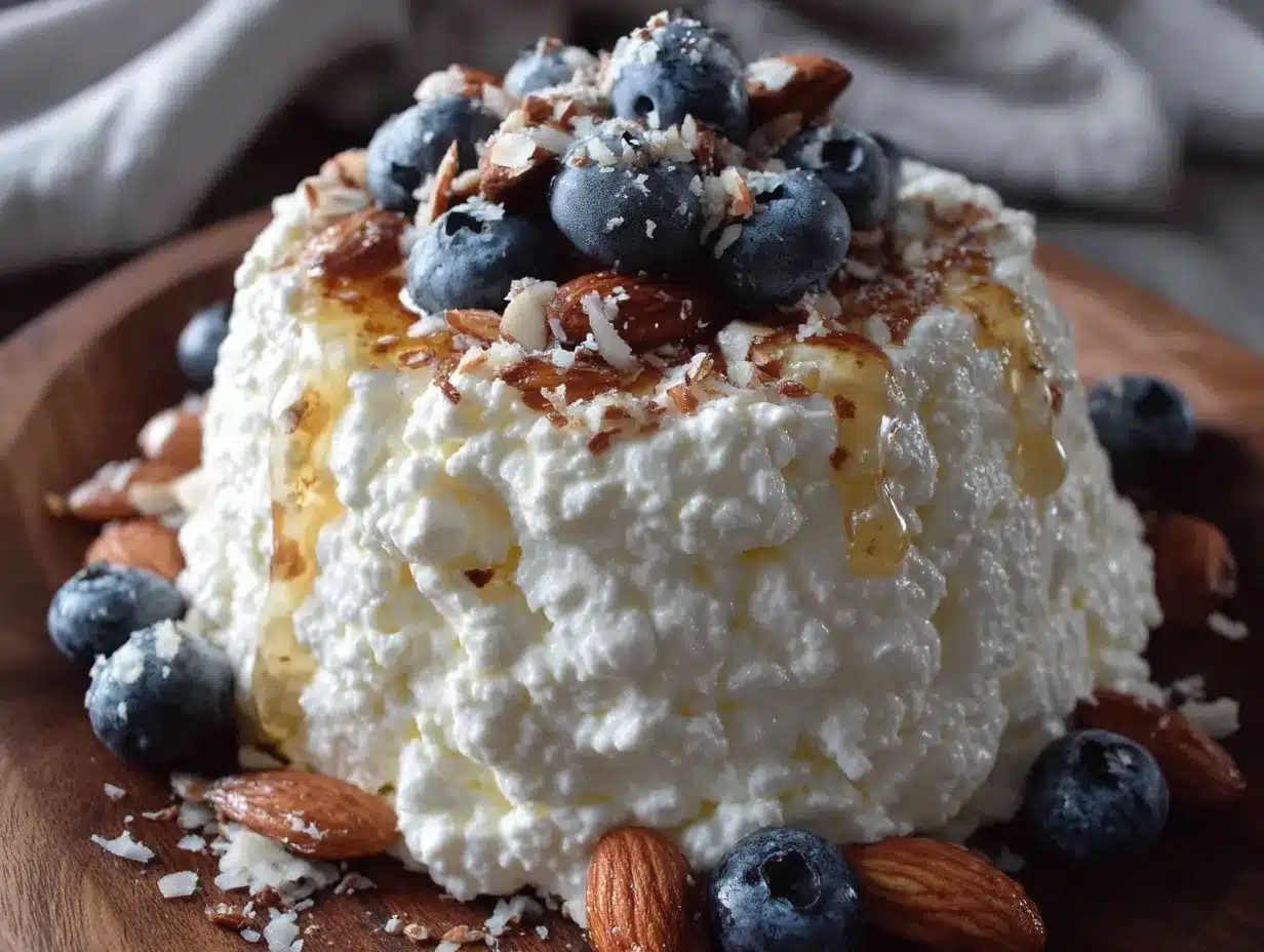 Healthy Cottage Cheese Protein Snack Plate preparation steps