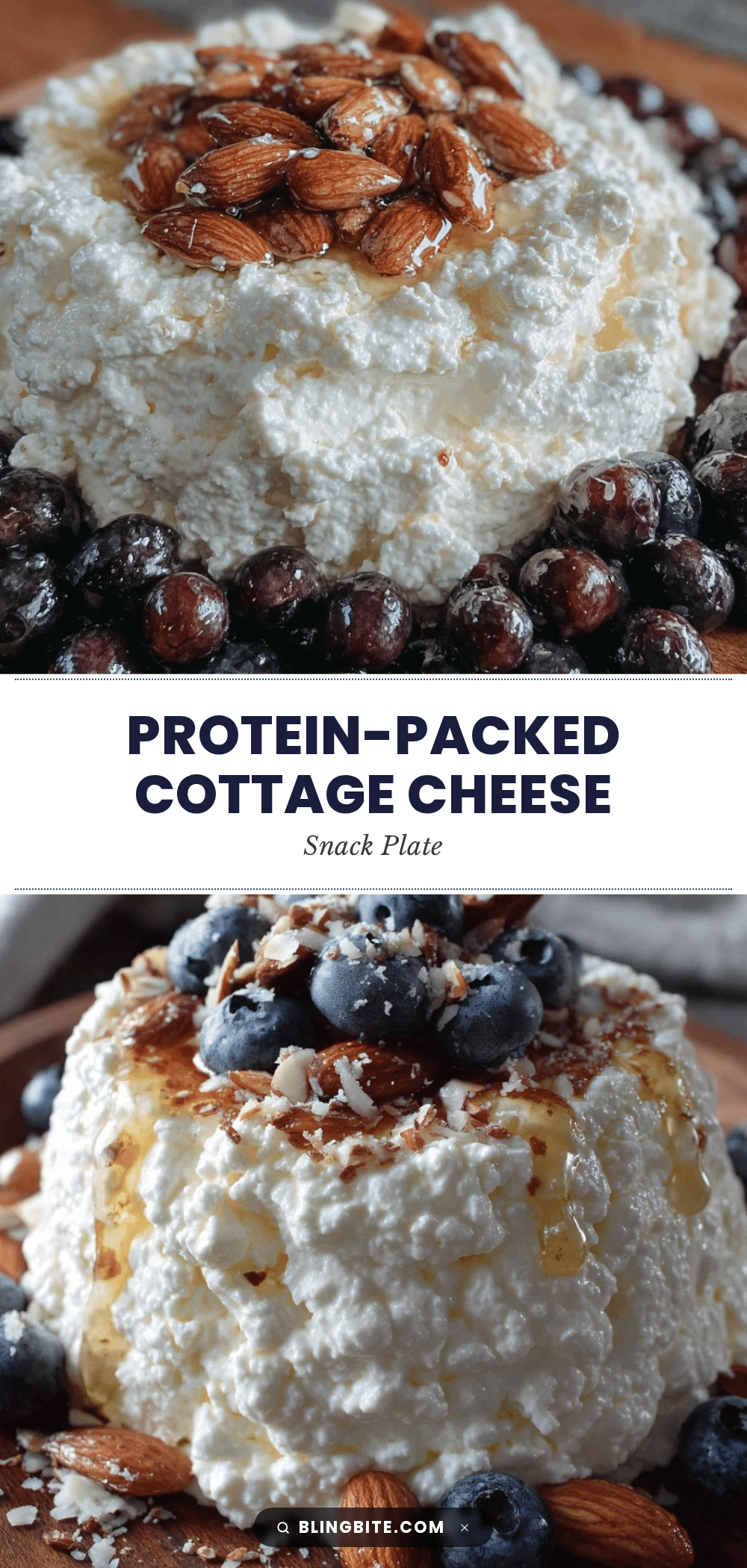 Healthy Cottage Cheese Protein Snack Plate recipe