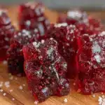 healthy elderberry gummy bears - featured image