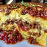 healthy zucchini noodle lasagna - featured image
