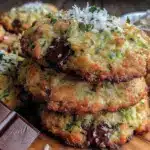 healthy zucchini oat cookies - featured image