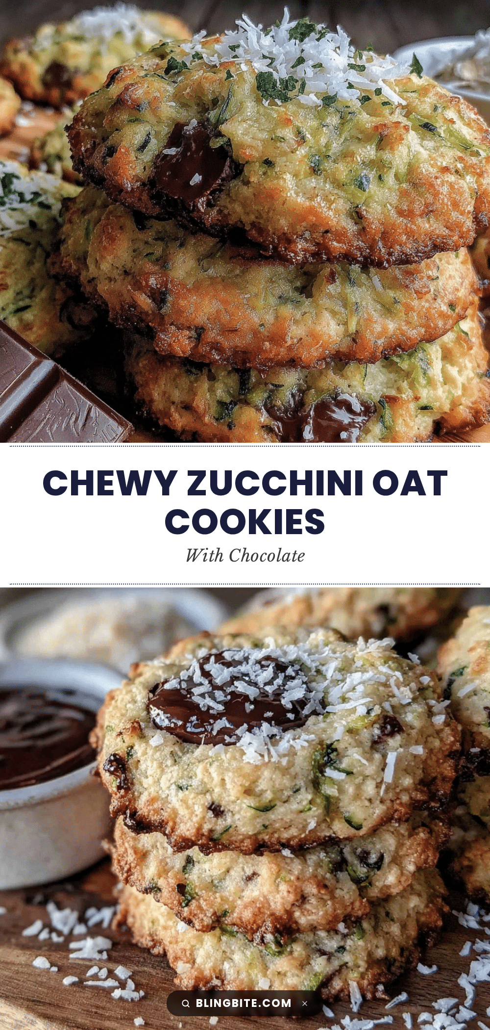 healthy zucchini oat cookies recipe
