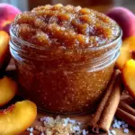 homemade peach butter - featured image