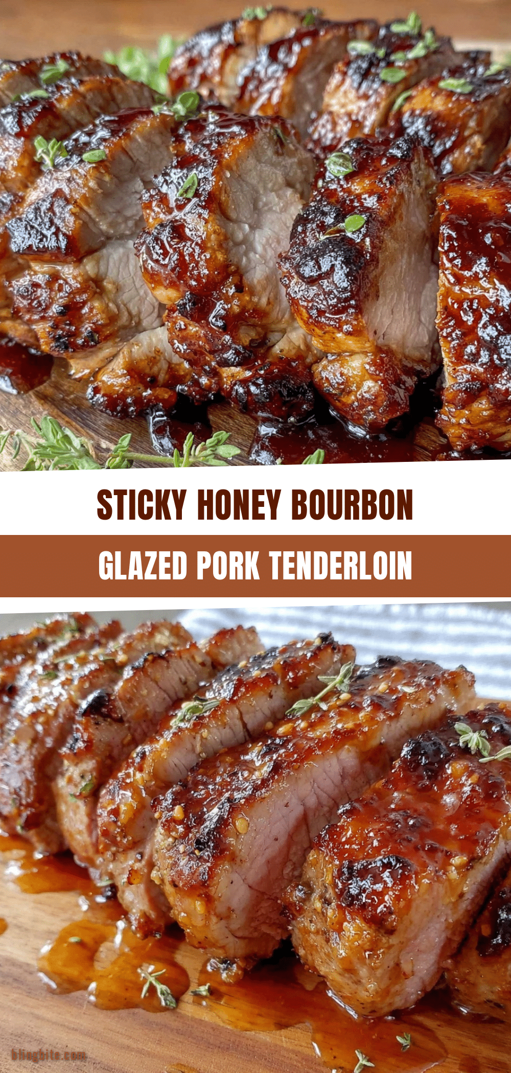 honey bourbon glazed grilled pork tenderloin recipe