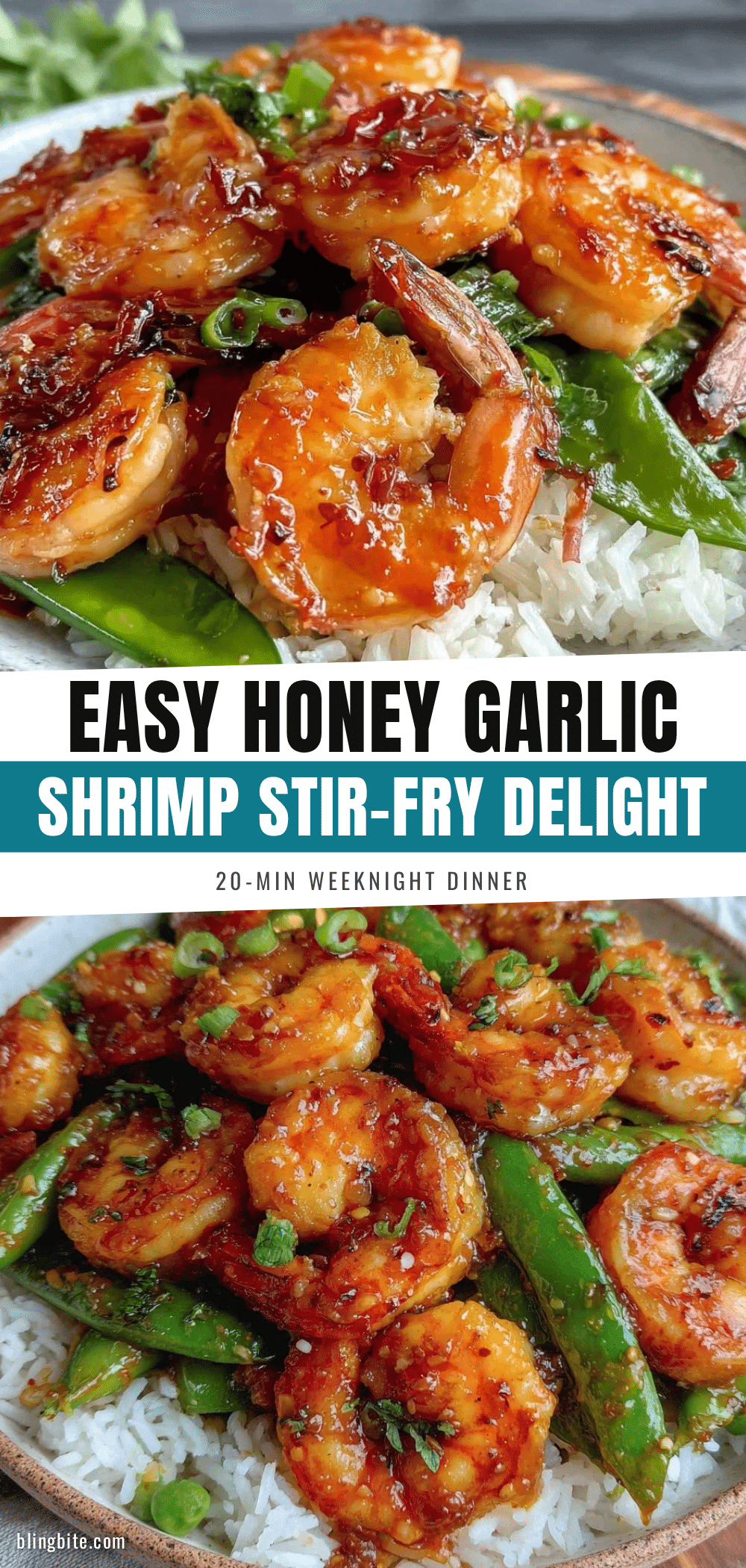 honey garlic shrimp stir-fry recipe